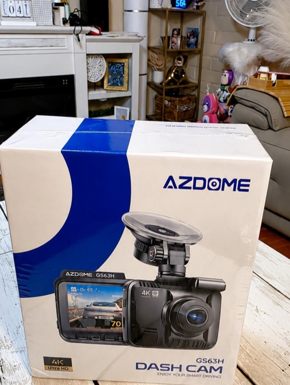 NWT AZDOME GS63H Pro 4K Front Dash Cam WiFi GPS Car Camera Black Car Gadget - Picture 1 of 14
